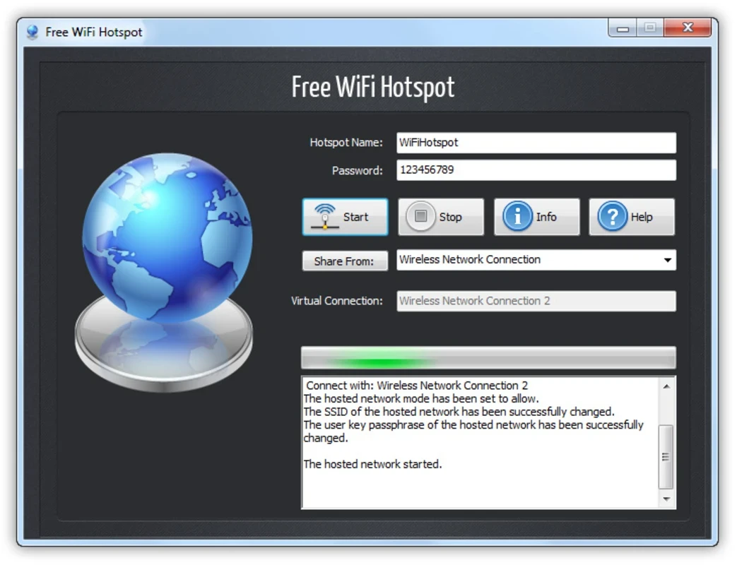Free WiFi Hotspot — captura de tela 2