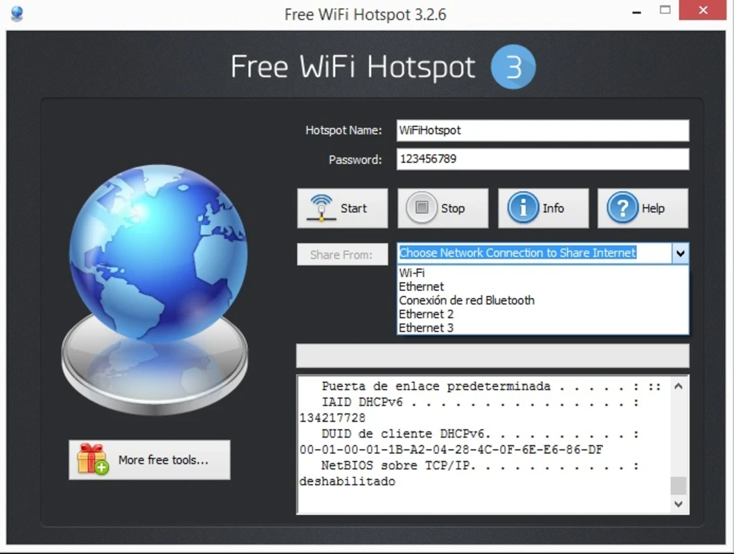 Free WiFi Hotspot — captura de tela 3